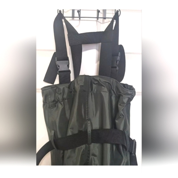 TideWe Chest Waders Fishing Green Childrens Boot Size 27 Bibs Overalls 2T 3T - Picture 12 of 16